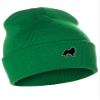 Daxton Dog Breeds Cuffed Beanie Winter Knit Hat Skully Cap, Sheltie Collie, Kelly Beanie view 1