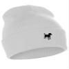 Daxton Dog Breeds Cuffed Beanie Winter Knit Hat Skully Cap, Terrier Mix, White Beanie view 1