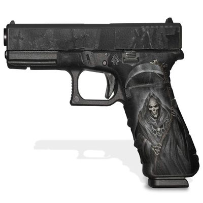 Decal Grip for Glock 17 Gen3 (Grim Reaper)