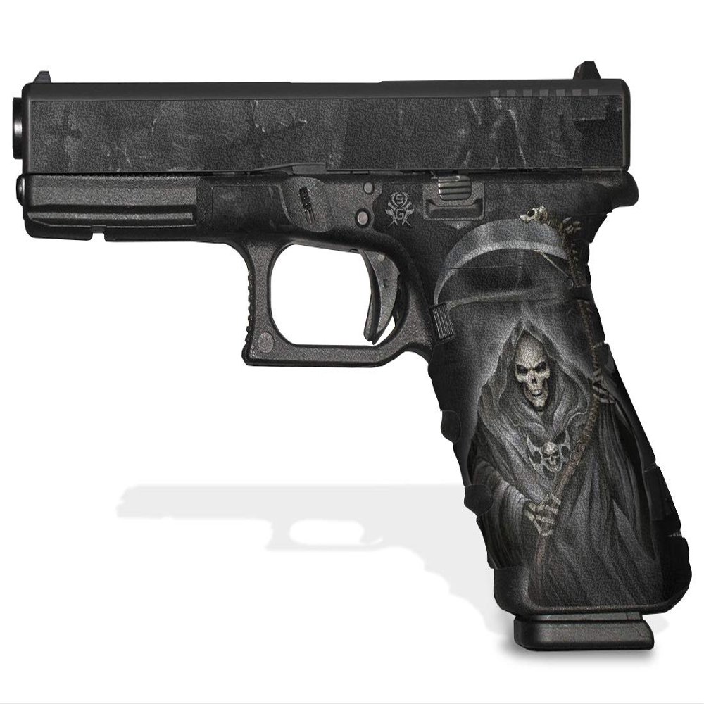 Decal Grip for Glock 17 Gen3 (Grim Reaper)