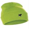 Daxton Dog Breeds Cuffed Beanie Winter Knit Hat Skully Cap, Terrier Mix, Neon Green Beanie view 1