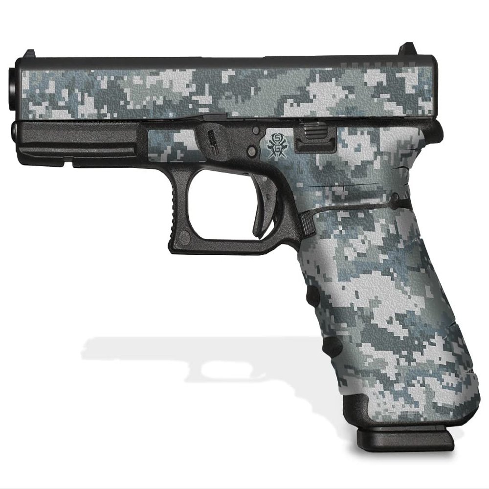 Decal Grip for Glock 17 Gen 3 (Digi Camo - Army Green)