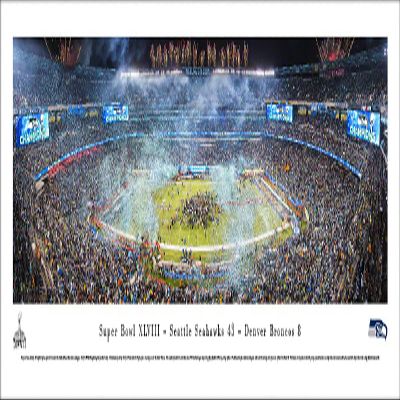 Blakeway Worldwide Panoramas, Inc. Super Bowl 2014 - Seattle Seahawks Champions - Panoramic Print
