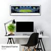 Tennessee Titans - 50-Yard Night Game - 40.25x13.75-inch Standard Framed Print by Blakeway Panoramas view 4