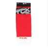 TCK Prosport Red Soccer Socks Kids Youth Girls Boys Womens Mens Athletic Sports Tube Socks (Scarlet/White, Large) view 3