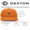 Daxton Dog Breeds Cuffed Beanie Winter Knit Hat Skully Cap, Shih Tzu Maltese, Neon Orange Beanie view 3