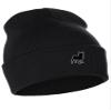 Daxton Dog Breeds Cuffed Beanie Winter Knit Hat Skully Cap, French Bulldog, Black Beanie view 1