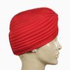 BISMAADH Readymade Instant Traditional Headwear Sikh Turban for Men & Women - Headcover, Sardar Pagdi, Red, One Size view 3