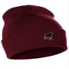 Daxton Dog Breeds Cuffed Beanie Winter Knit Hat Skully Cap, Rottweiler, Burgundy Beanie view 1
