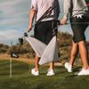 STICKIT Magnetic Towel, Grey | 2-Pack | Top-Tier Microfiber Golf Towel with Deep Waffle Pockets | Industrial Strength Magnet for Strong Hold to Golf Carts or Clubs view 3