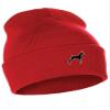 Daxton Dog Breeds Cuffed Beanie Winter Knit Hat Skully Cap, Doberman, Red Beanie view 1