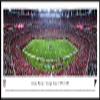 Atlanta Falcons, Final at the Georgia Dome, Final at the Georgia Dome- 40.25x13.75-inch Standard Framed Picture by Blakeway Panoramas view 1