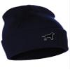 Daxton Dog Breeds Cuffed Beanie Winter Knit Hat Skully Cap, Labrador Retrever, Navy Beanie view 1