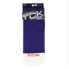 TCK Prosport Purple Soccer Socks Kids Youth Girls Boys Womens Mens Athletic Sports Tube Socks (Purple/White, Medium) view 3