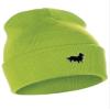 Daxton Dog Breeds Cuffed Beanie Winter Knit Hat Skully Cap, Corgi, Neon Green Beanie