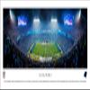 Blakeway Worldwide Panoramas, Inc. Carolina Panthers - Night Game - Panoramic Print view 1