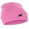 Daxton Dog Breeds Cuffed Beanie Winter Knit Hat Skully Cap, Cocker Spaniel, Pink Beanie view 1