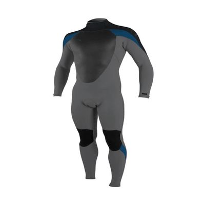 O'Neill Epic 3/2 mm Back Zip Full Wetsuit Graphite/Black/Deep Sea MD (5'9"-5'11", 150-170 lbs)
