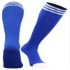 TCK Prosport Royal Blue Soccer Socks Kids Youth Girls Boys Womens Mens Athletic Sports Tube Socks (Royal/White, X-Small) view 1
