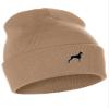 Daxton Dog Breeds Cuffed Beanie Winter Knit Hat Skully Cap, Doberman, Khaki Beanie view 1