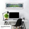 Miami Dolphin at Hard Rock Stadium - 40.25x13.75-inch Standard Framed Print by Blakeway Panoramas view 4