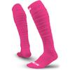 Nxtrnd XTD Scrunch Football Socks, Extra Long Padded Sport Socks for Men & Boys (Pink, S/M) view 1