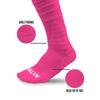 Nxtrnd XTD Scrunch Football Socks, Extra Long Padded Sport Socks for Men & Boys (Pink, S/M) view 2