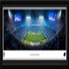 Carolina Panthers - 50 Yard Line at Bank Of America Stadium - 42x15.5-inch Single Mat, Select Framed Picture by Blakeway Panoramas view 1
