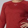EvoShield womens Fx Long Sleeve Training Tee Shirt, Scarlet, X-Small US view 4