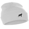 Daxton Dog Breeds Cuffed Beanie Winter Knit Hat Skully Cap, Boxer, White Beanie view 1