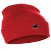 Daxton Dog Breeds Cuffed Beanie Winter Knit Hat Skully Cap, Terrier Mix, Red Beanie view 1