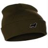 Daxton Dog Breeds Cuffed Beanie Winter Knit Hat Skully Cap, Cocker Spaniel, Olive Beanie view 1