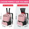 Ytonet Tennis Bag Tennis Backpack for Women Men 2 Rackets with Insulated Pocket Ventilated Shoe Compartment view 2