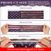 Jecery 9 Pairs Arm Sleeves for Kids Youth Arm Sleeve Compression Football Baseball American Flag for Teen Youth Sun Protection Breathable Cooling Baseball Athletic Basketball Sleeve Cover, 8-12 Years view 2
