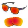 Littlebird4 Premium 1.5mm Polarized Replacement Lenses for Oakley Garage Rock OO9175 Sunglasses - MultiOptions (Titanium+Red+Blue) view 3