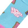 Crazy Socks, Funny Pop-Tarts Graphic Print, Crew Length Socks view 4