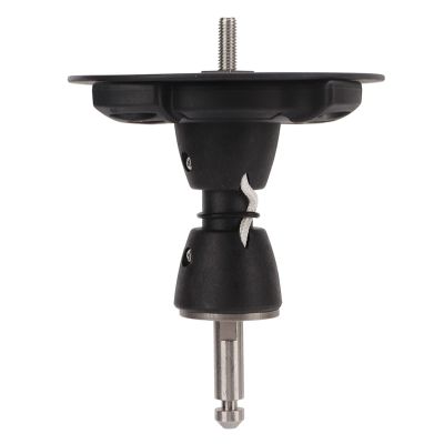 Kadimendium Surfing Mast Base, Windsurfing Mast Base 360 Universal Black for Outdoor