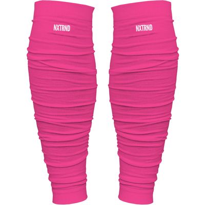 Nxtrnd Football Leg Sleeves, Calf Sleeves for Men & Boys, Sold as a Pair (Pink, Youth)