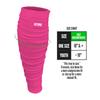 Nxtrnd Football Leg Sleeves, Calf Sleeves for Men & Boys, Sold as a Pair (Pink, Youth) view 2