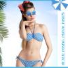 CHENGU 2 Pcs Rimless Star Shape Sunglasses Transparent Candy Color Y2k Star Glasses Accessories for Women Party Favor(Blue) view 4