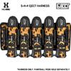 HK Army 5+4 Eject Paintball Harness Pod Pack - Leopard King view 2
