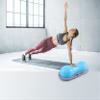 Nice C Balance Ball, Half Ball, Balance Ball, Exercise Workout Trainer, with Resistant Band, Strength Fitness Yoga with Bonus Foot Pump (Blue Peanut) view 2