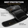 FIVING MMA Gloves for Men & Women,Boxing Gloves for Punching Bag,Sparring,Training,Muay Thai,MMA,Martial Arts Bag Gloves,Kickboxing Gloves with Open Palms view 3