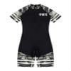 Yeahdor Kids Boys Short Sleeve Athletic Jumpsuit Gym Workout Short Unitard Training Legsuit Sportswear Black&Green Camouflage 6 view 2