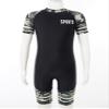 Yeahdor Kids Boys Short Sleeve Athletic Jumpsuit Gym Workout Short Unitard Training Legsuit Sportswear Black&Green Camouflage 6 view 3