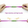 10 Pcs Slingshot Flat Rubber Bands 0.65mm Thickness Slingshot Replacement Bands for Hunting Slingshot Catapult view 4