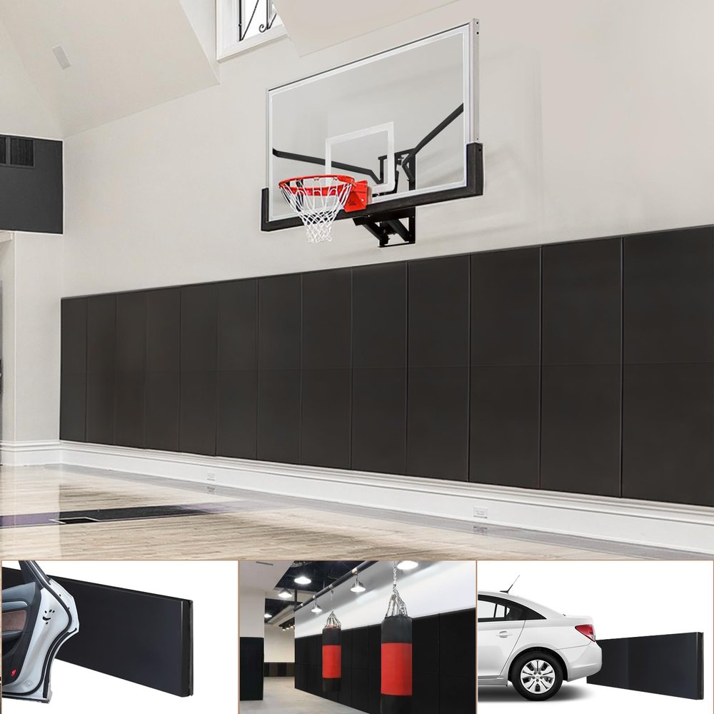 VANCL Gym Wall Padding for Gym Padding for Wall Mats Gym Padded Wall Panels Wall Padding for Kids Anti-Collision Gym Padding for Wall Padding for Bedroom for Safety[1 Pack]