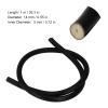 Alomejor Latex Rubber 3x14mm Latex Tube Tube Rubber Hose Speargun Band for Spearfishing (Black) view 2