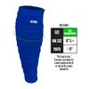 Nxtrnd Football Leg Sleeves, Calf Sleeves for Men & Boys, Sold as a Pair (Royal Blue, Youth) view 2