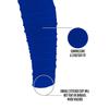 Nxtrnd Football Leg Sleeves, Calf Sleeves for Men & Boys, Sold as a Pair (Royal Blue, Youth) view 4